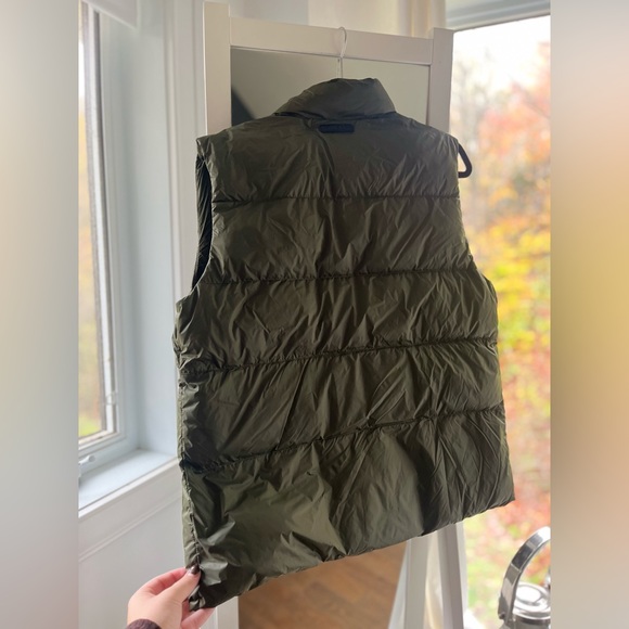 PAJAR Army Green Puffer Vest - Picture 6 of 7